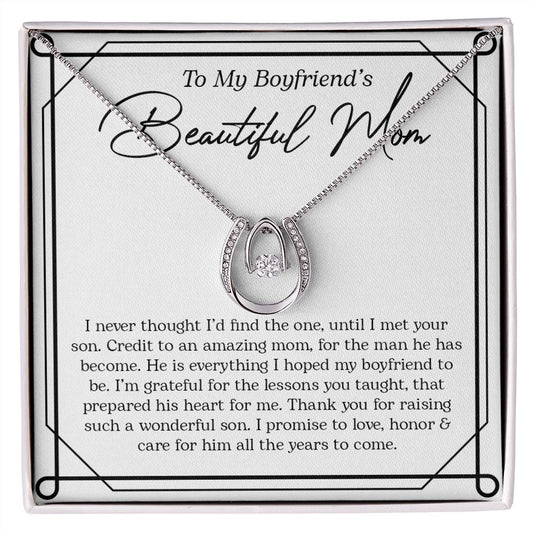 My Boyfriends Mom| I Promise - Lucky In Love Necklace